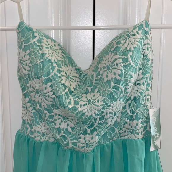 Brand New Dress Hi-Low Pastel Chiffon - Picture 3 of 4